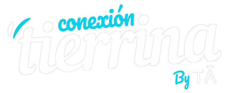 Conexión Tierrina logo white
